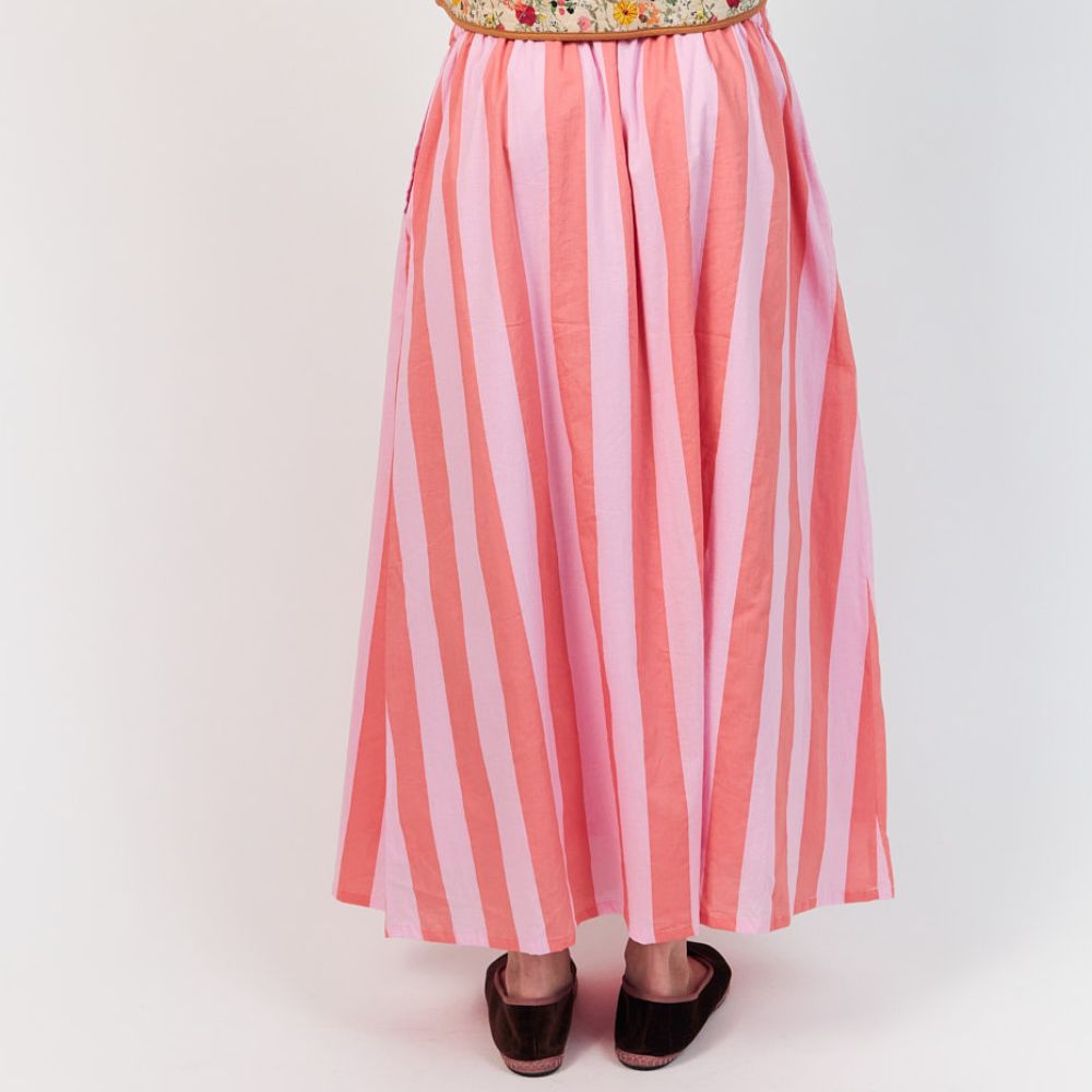 Lollys Laundry Light Pink Akane Maxi Skirt