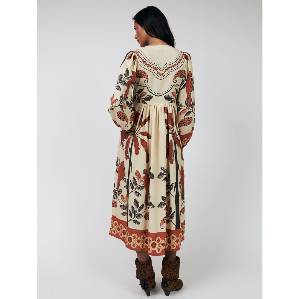 Lollys Laundry Creme Sarai 3/4 Dress