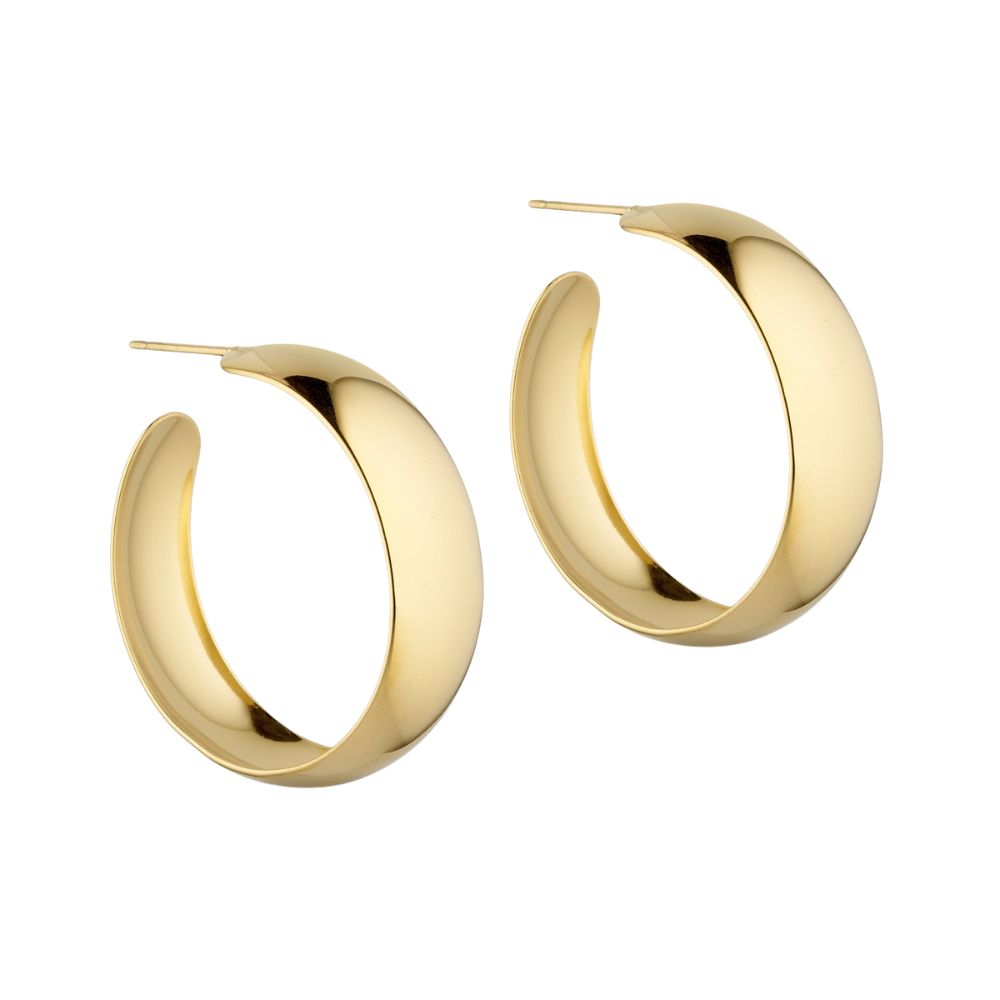 Marea Guld Chunky Classic Hoops