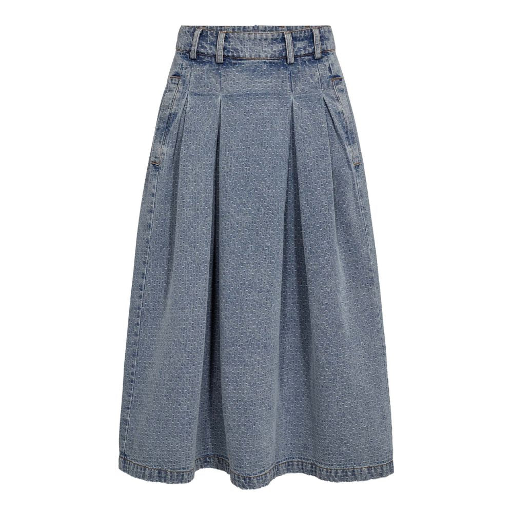 Co'Couture Blue Anya Pleat Skirt