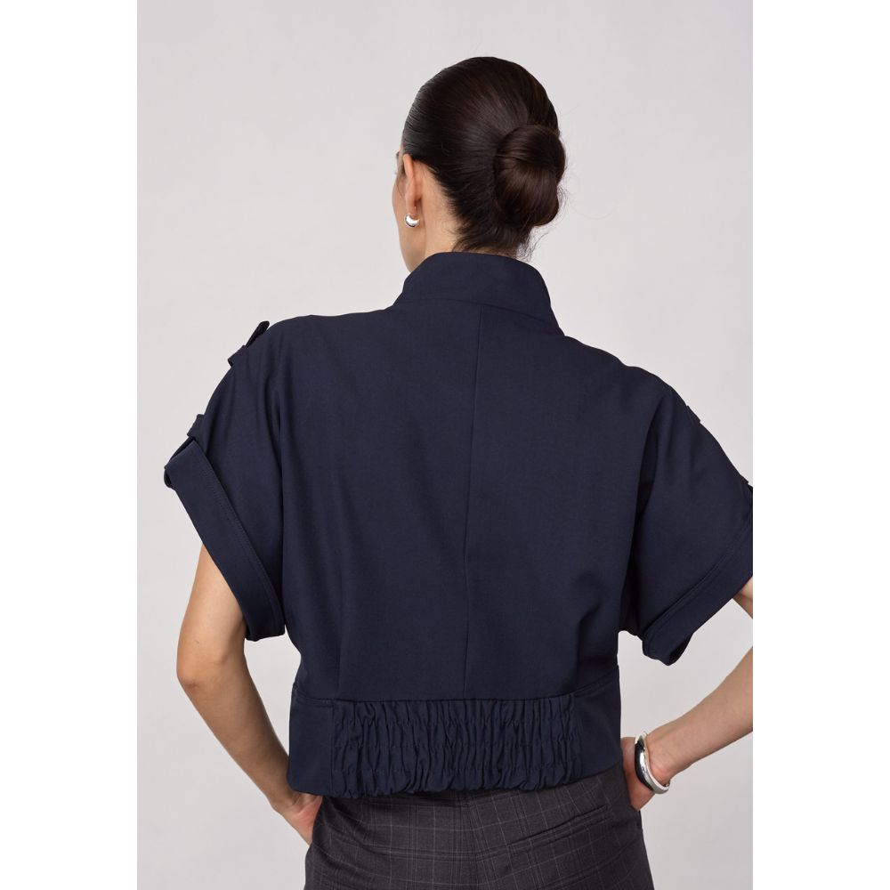Co'Coture Navy Luna vest