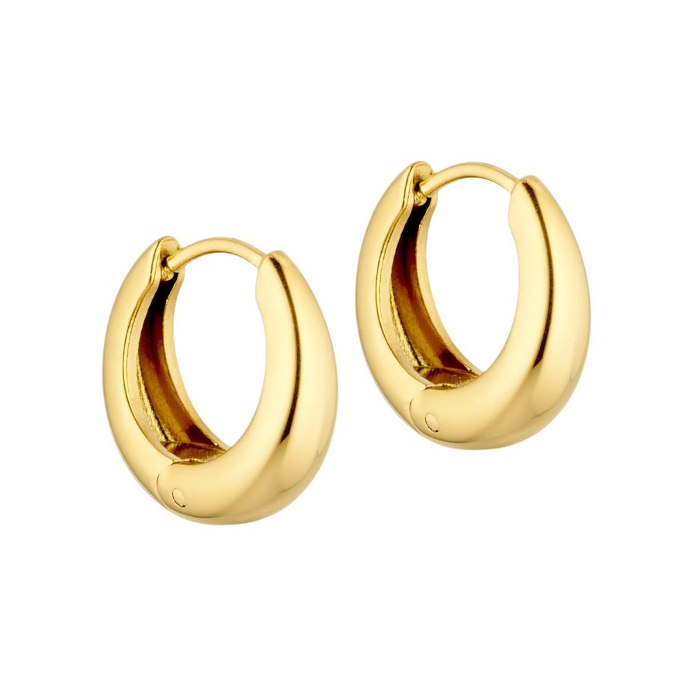 Marea Guld Bubble Mini Hoops