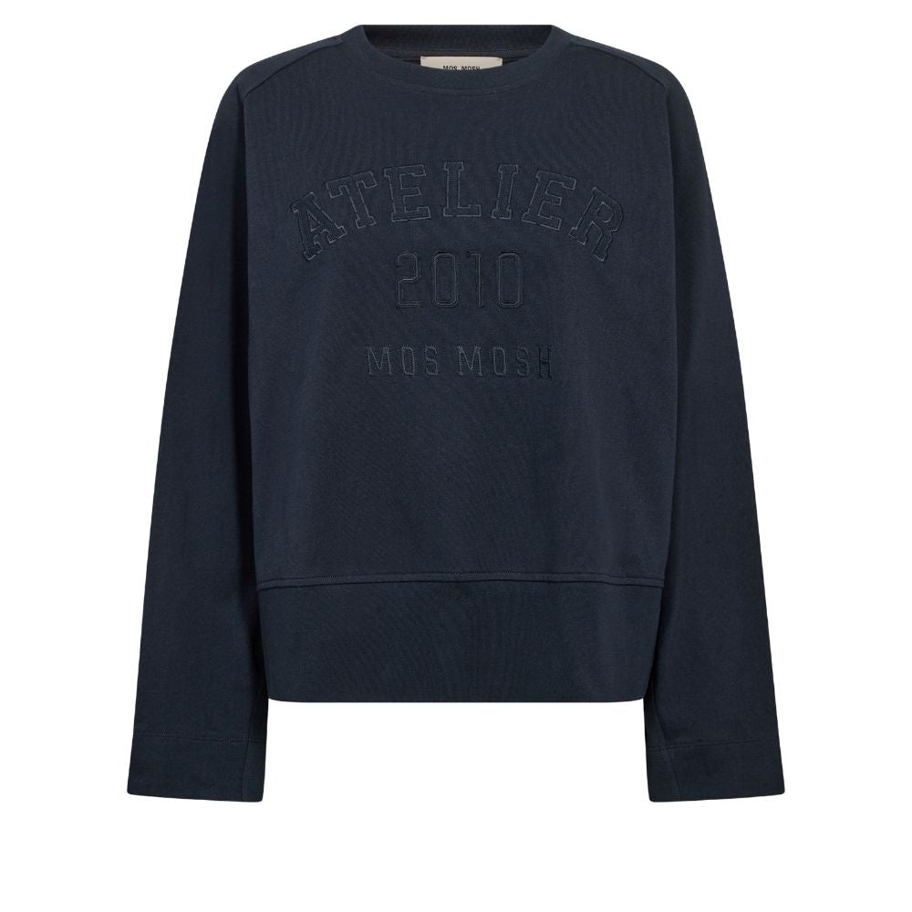 Mos Mosh Salute Navy Gail O-LS Tee