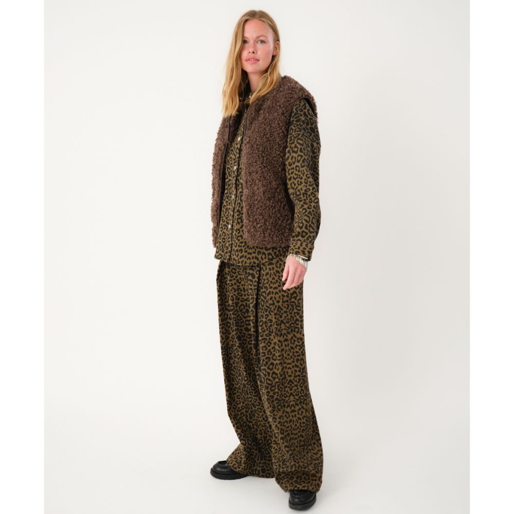 Lollys Laundry Dark Mokka Vada vest