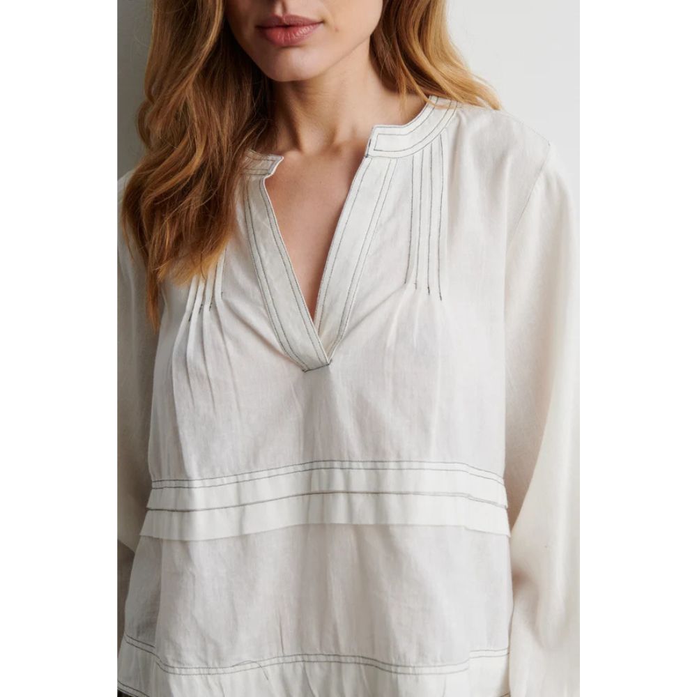Second Female Hvid Livena Blouse