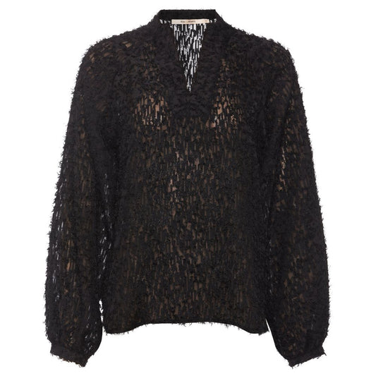 Rue De Femme Black Clover Blouse