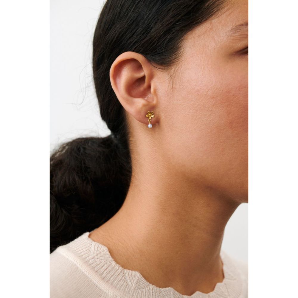 Pernille Corydon Moonstone Poppt Earring