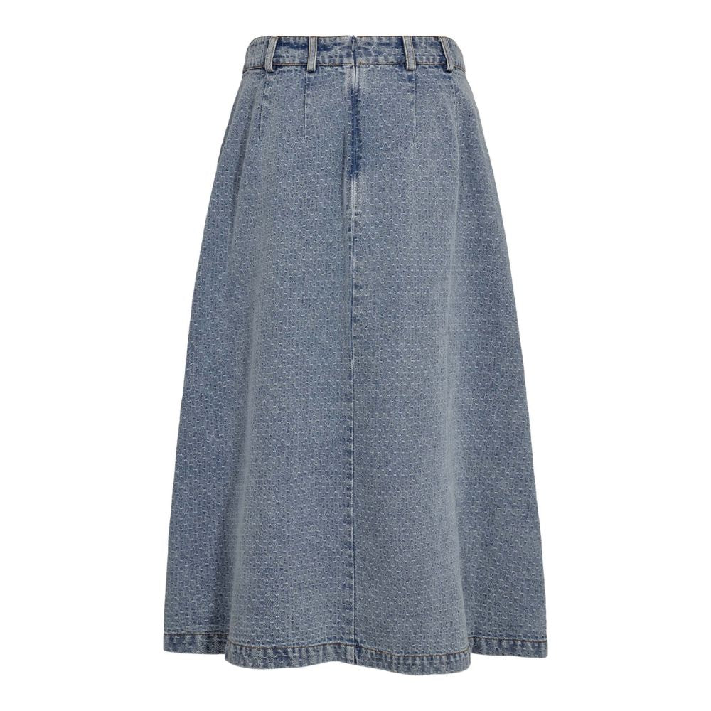 Co'Couture Blue Anya Pleat Skirt