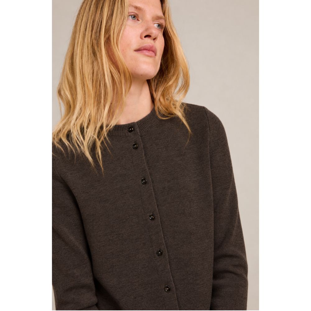 Sibin Linnebjerg Brown Ophelia Cardigan