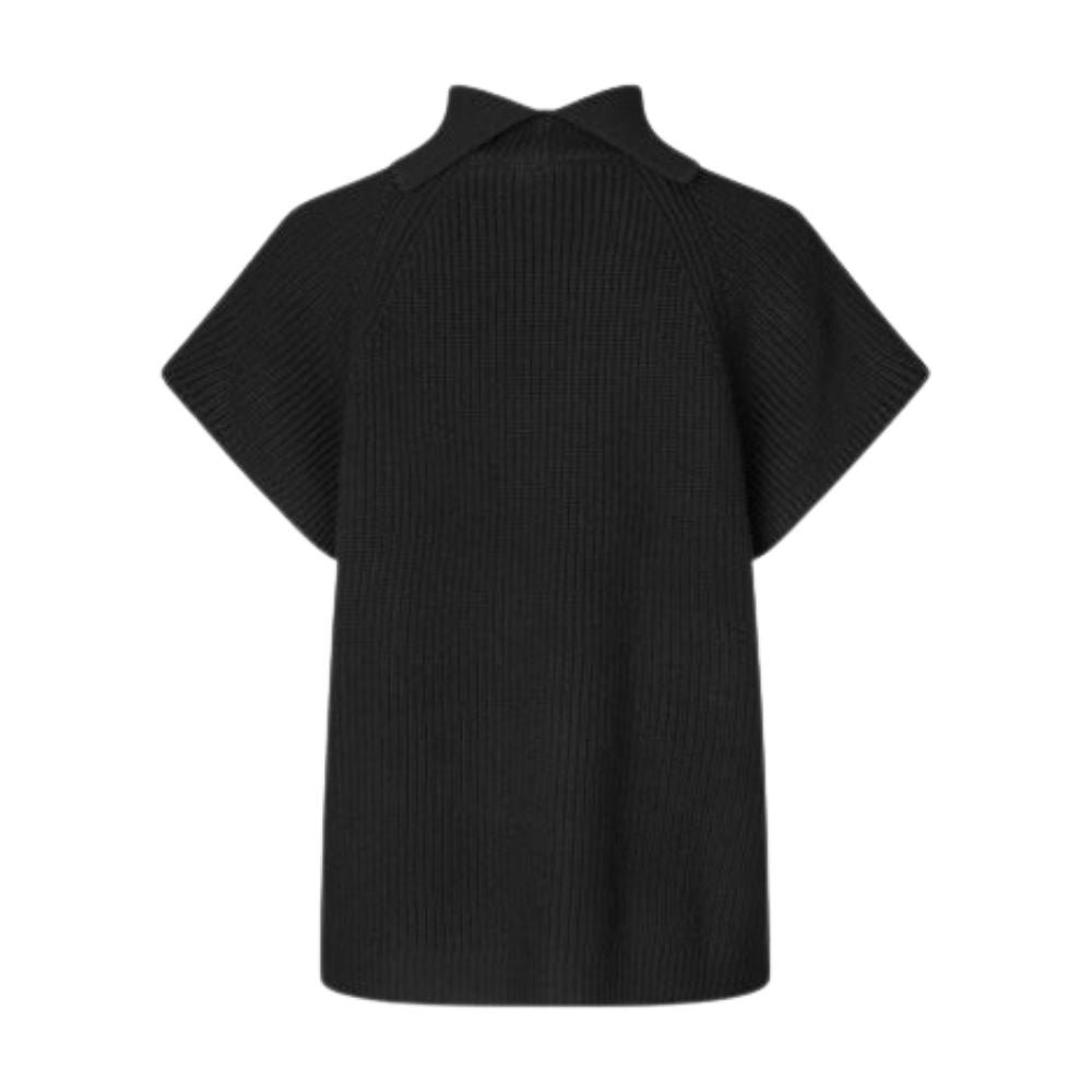 Second Female Black Ettas Knit Vest