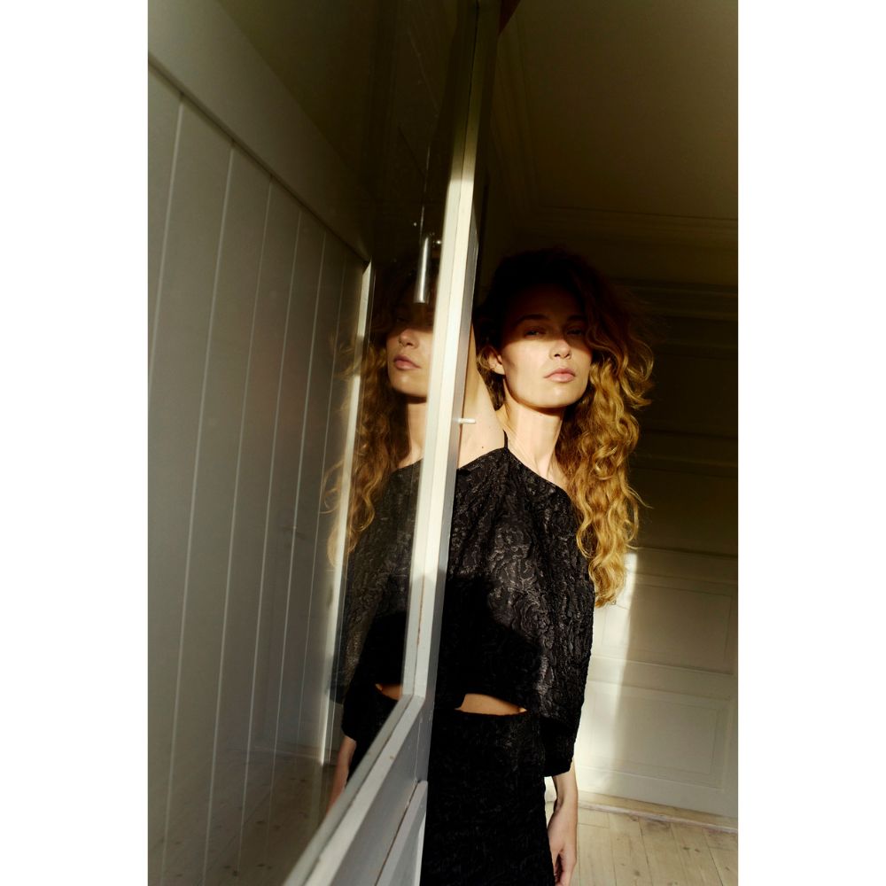 Copenhagen Muse Black Rosie Top