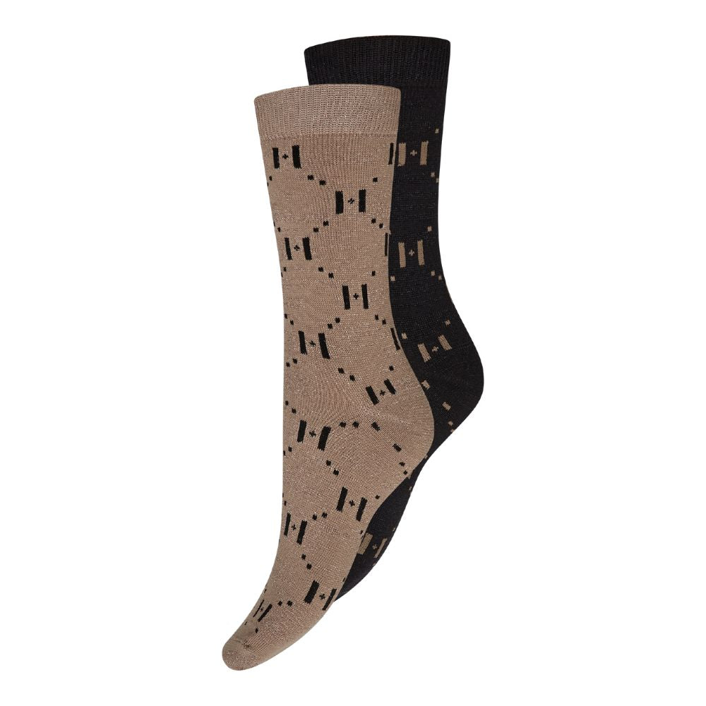 Hype The Detail Gold 2 packs socks