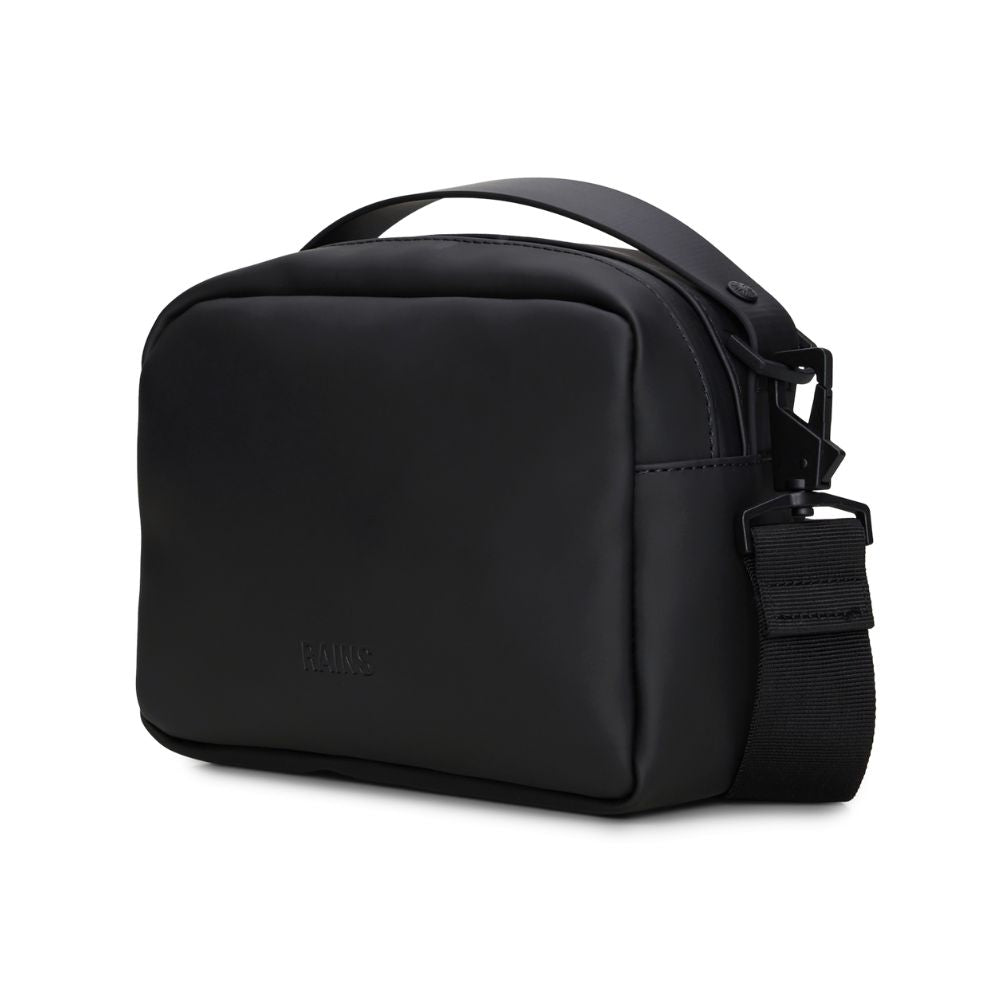 Rains Black Box Bag