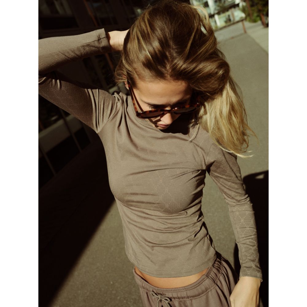 Hype The Detail Brun Logo Tee