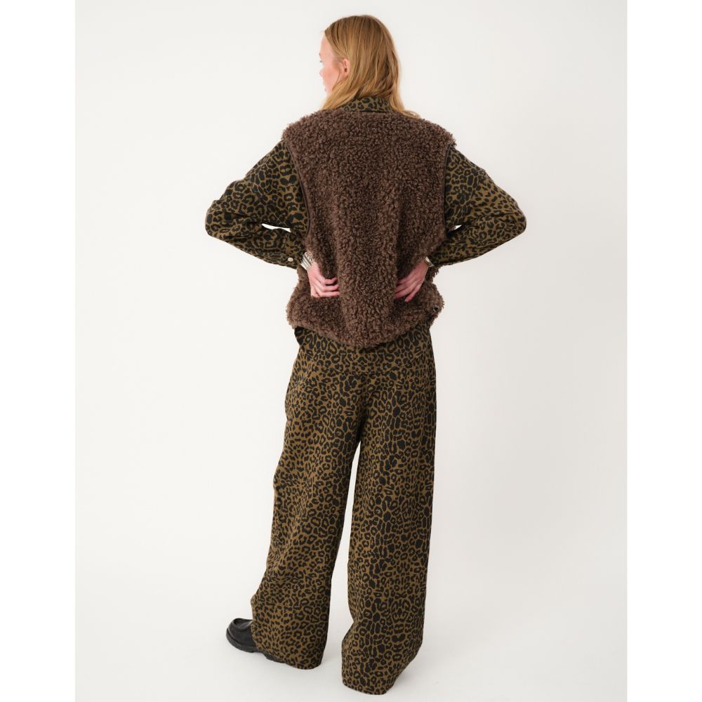 Lollys Laundry Dark Mokka Vada vest