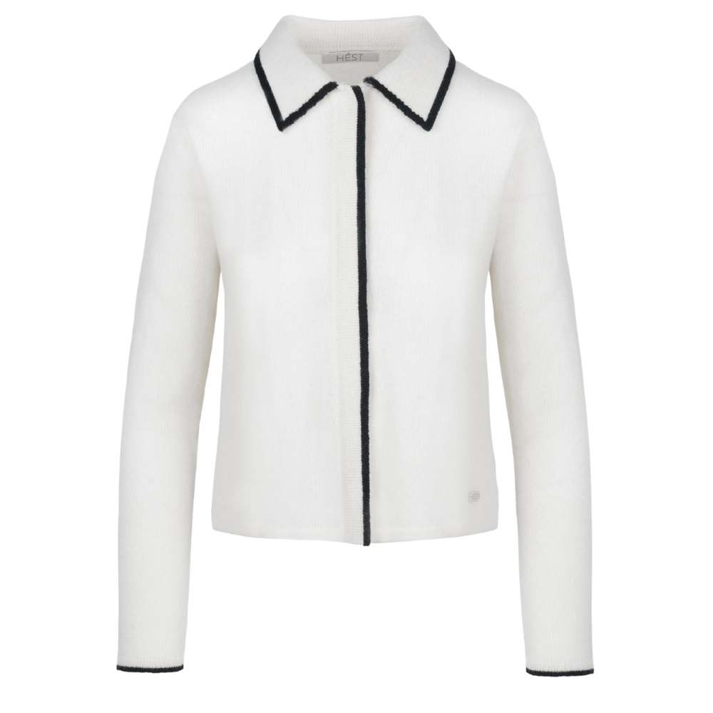 HÉST White Vivienne cardigan