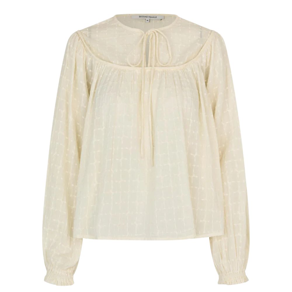 Second Female Cream Mynthe Blouse