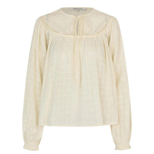 Second Female Cream Mynthe Blouse