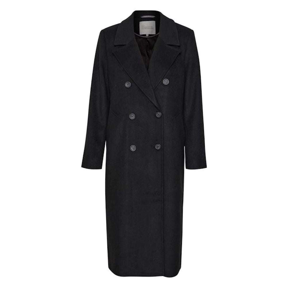 My Essential Wardrobe Black The Coat