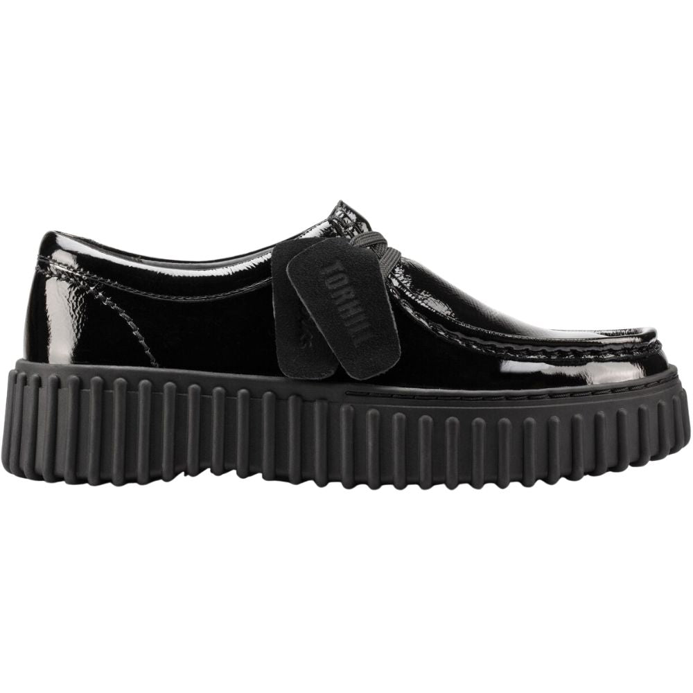 Clarks Sort Lak Torhill Sko