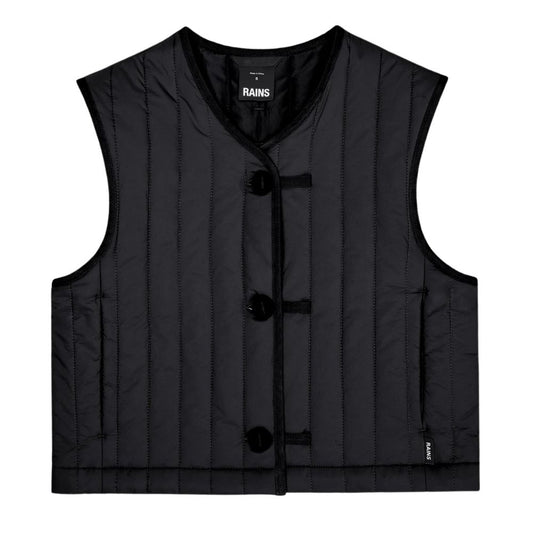 Rains Black Banja short liner vest