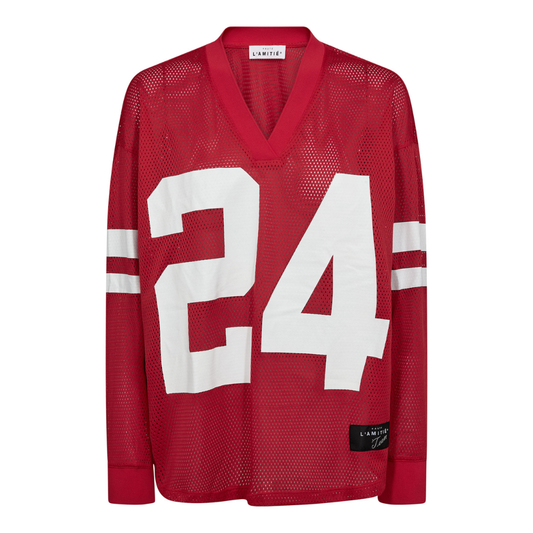 L'AMITIE Rød Drift Number Tee