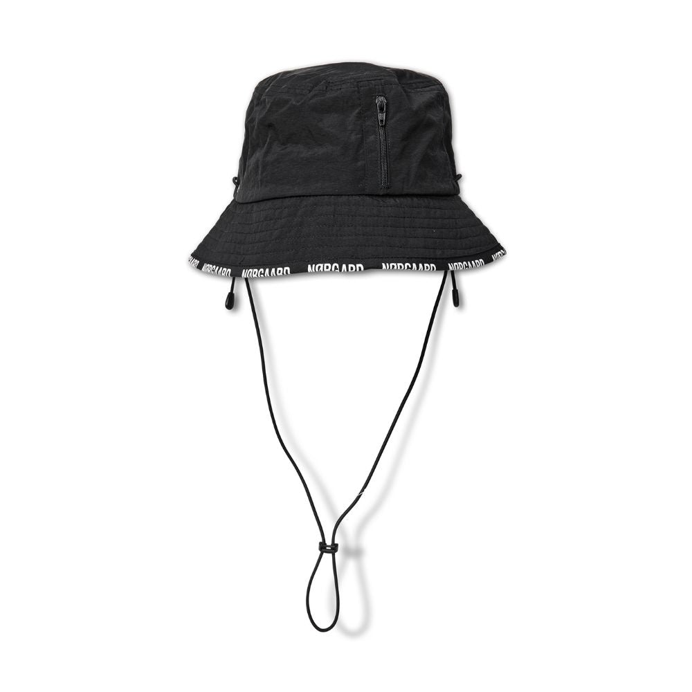 Mads Nørgaard Jet Black Sunny Line Bucket Hat