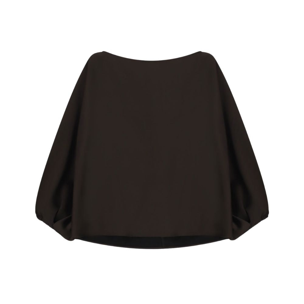 Imperial Dark Coffee Tam Blouse