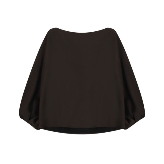 Imperial Dark Coffee Tam Blouse