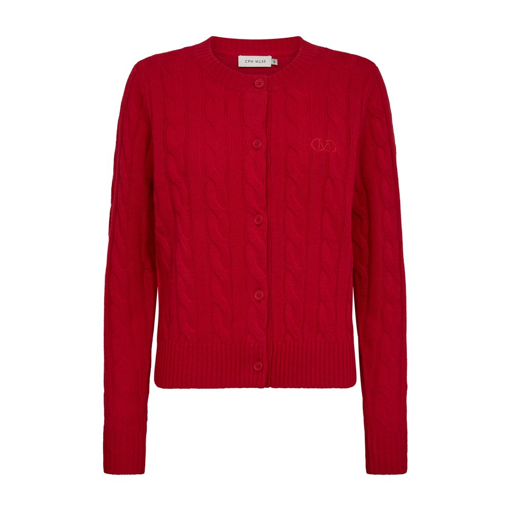 Copenhagen Muse Red Casha Cardigan
