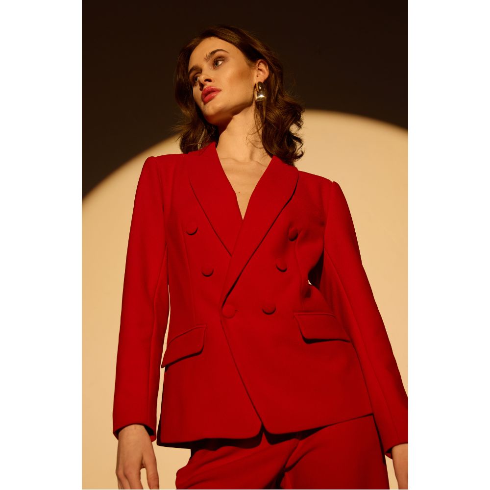 Rue De Femme Rød ComfyEloise blazer