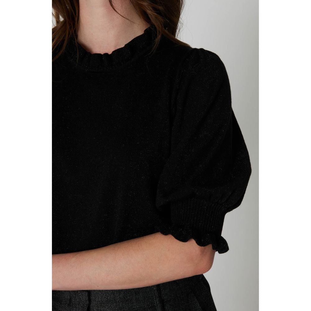 Rue de Femme Black Sorrel Scallop Strik
