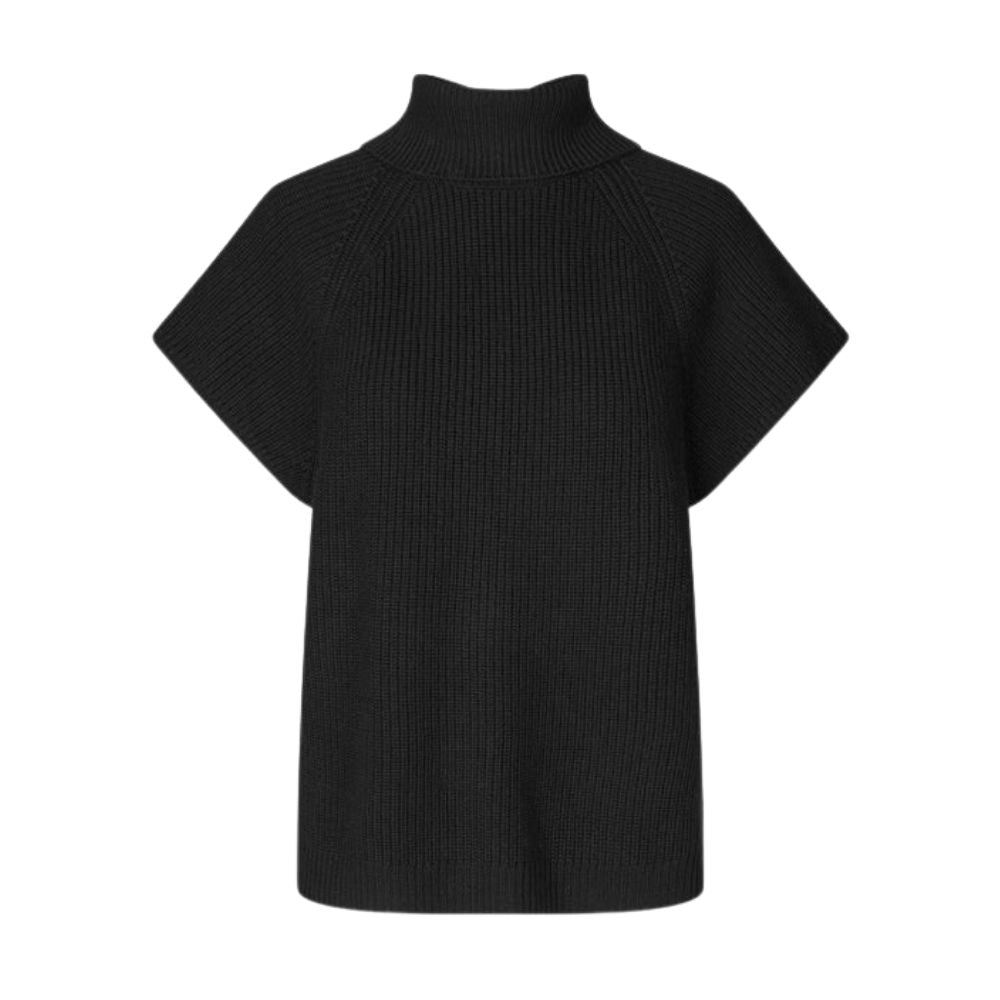 Second Female Black Ettas Knit Vest
