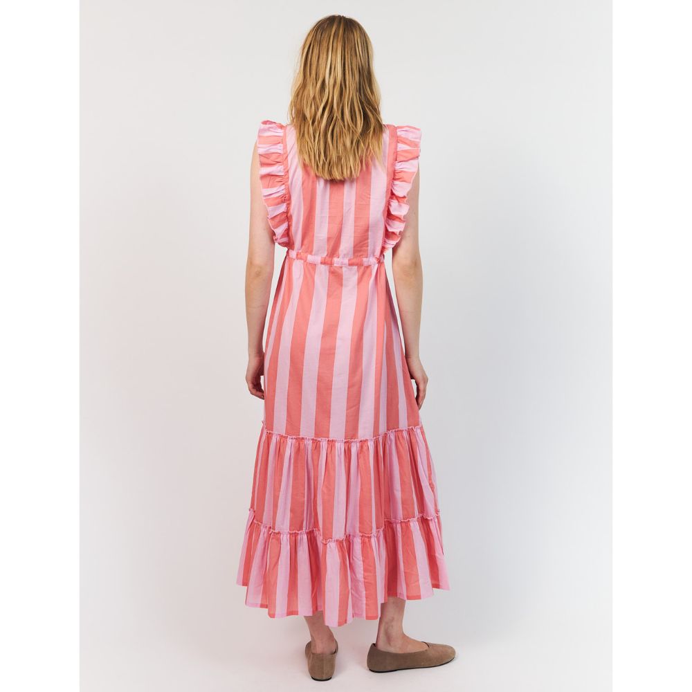 Lollys Laundry Light Pink Samo Midi Dress