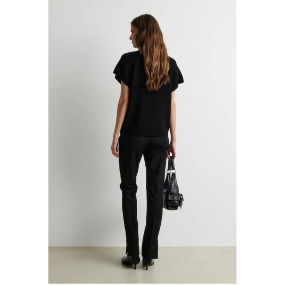 Second Female Black Ettas Knit Vest