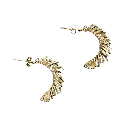 Friihof Siig Art Deco Feather Earstick
