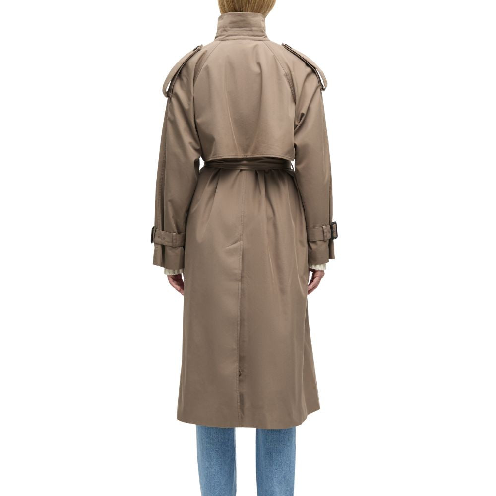 Mads Nørgaard Walnut Benley Trench Coat