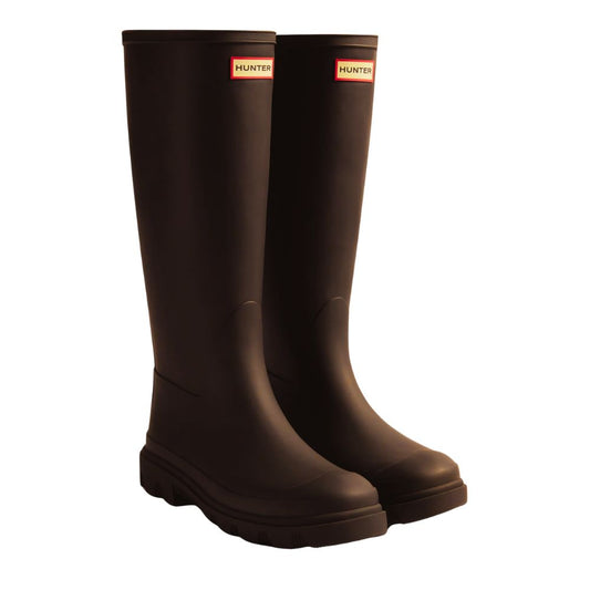 Hunter Brown Downpour Tall Boot