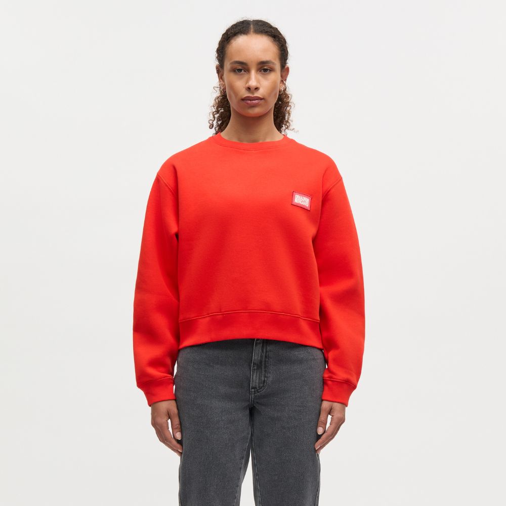 Mads Nørgaard Red Taylor Sweatshirt