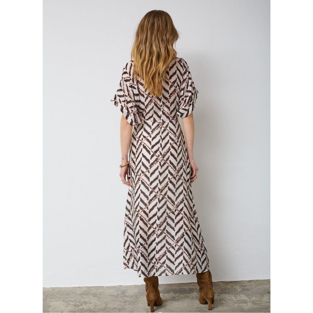 Co'Couture Off White Memphis Dress