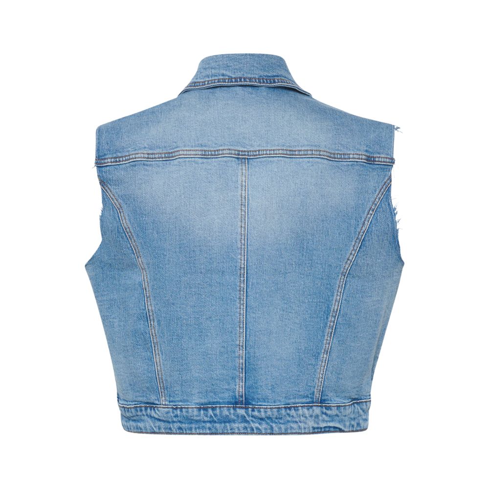 My Essential Wardrobe Dango Light Blue Retro Vest