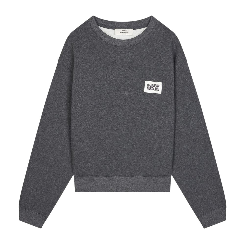 Mads Nørgaard Dark Grey Melange Standard Taylor Sweatshirt