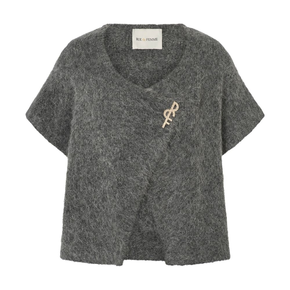Rue De Femme Dark Rock Yana knit vest