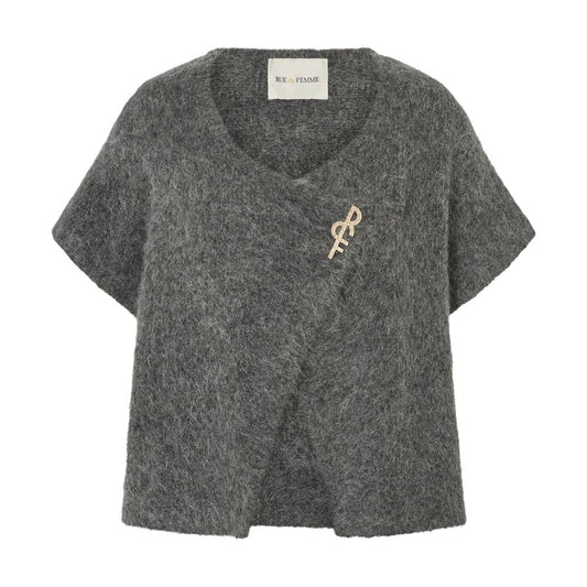 Rue De Femme Dark Rock Yana knit vest