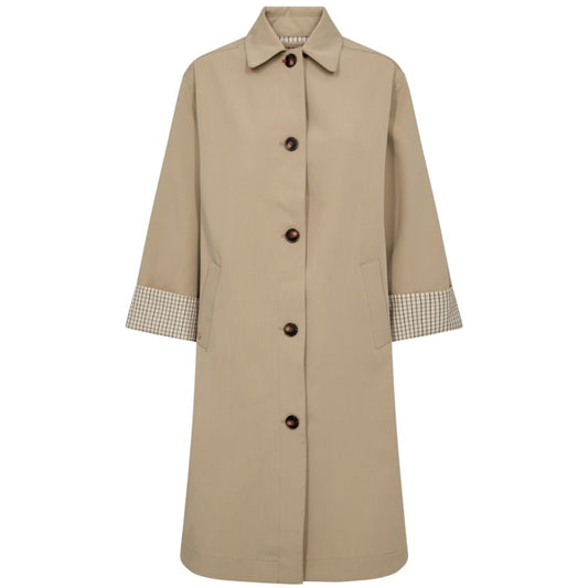 MosMosh Camel Riko Bora trenchcoat