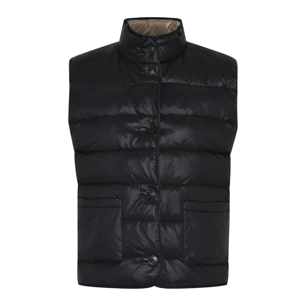 Heartmade Sort/Beige Beket Vest