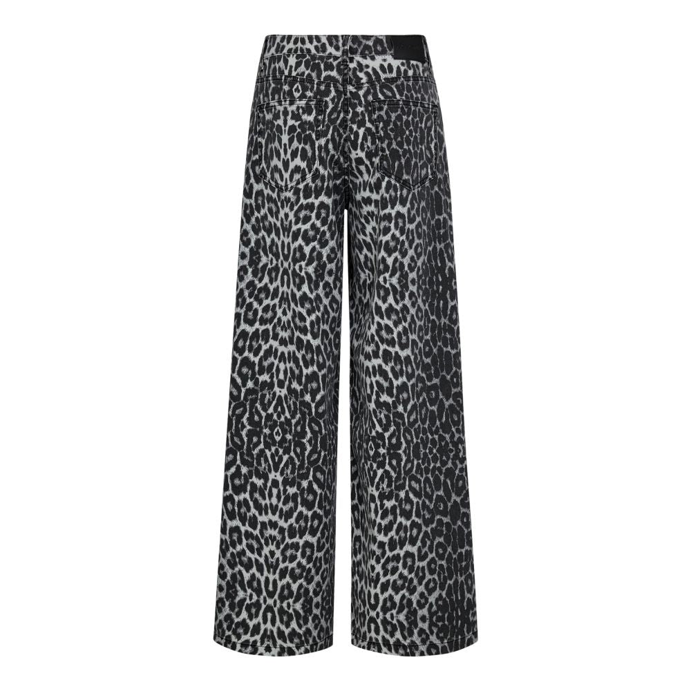 Co´Couture Dark Grey Leo Wide Pant