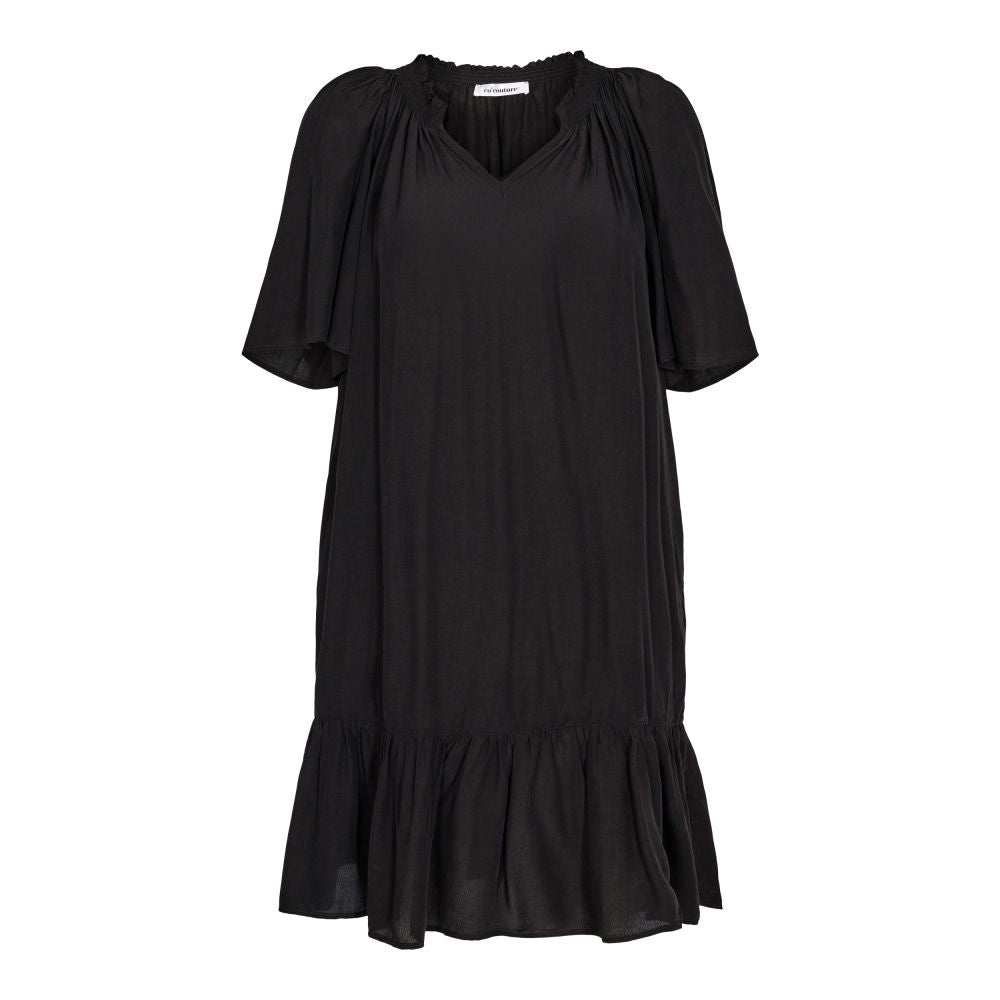 Co'Couture Black Sunrise Flow Crop Dress