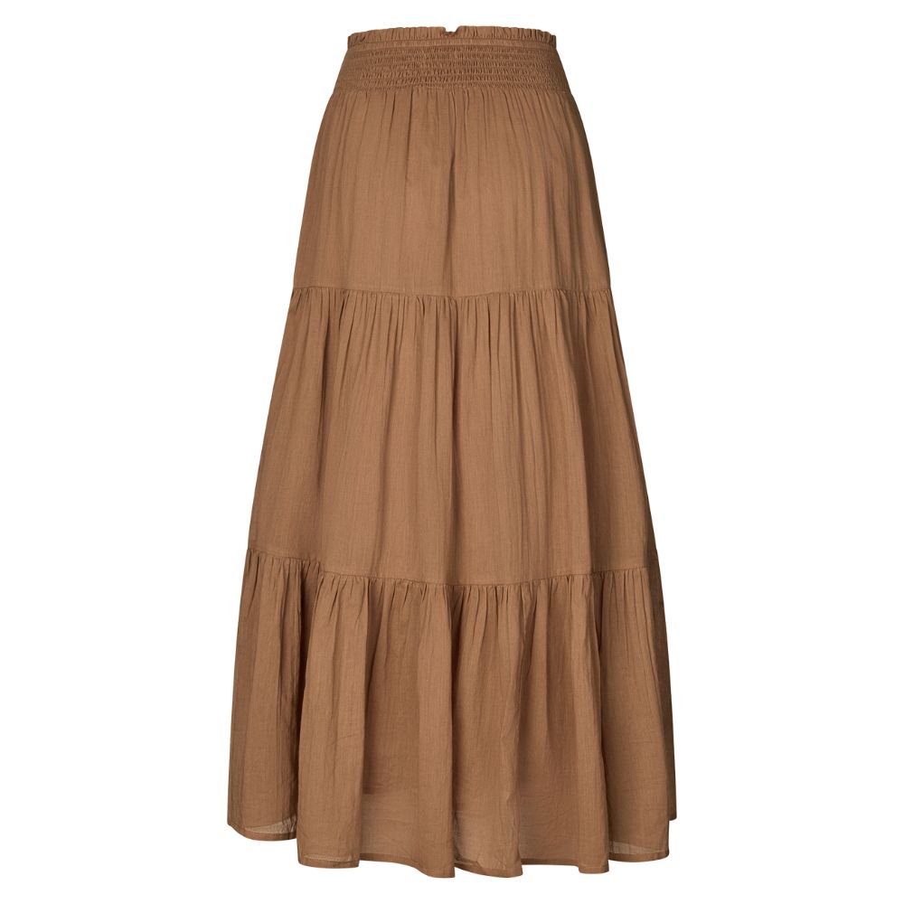 Lollys Laundry Camel Diamond Maxi Skirt