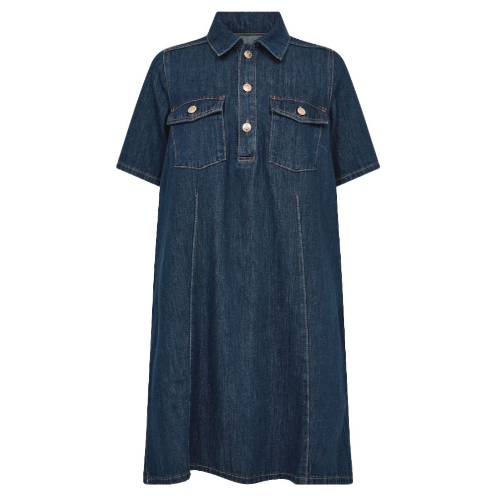 Mos Mosh Dark Blue Biba East Dress